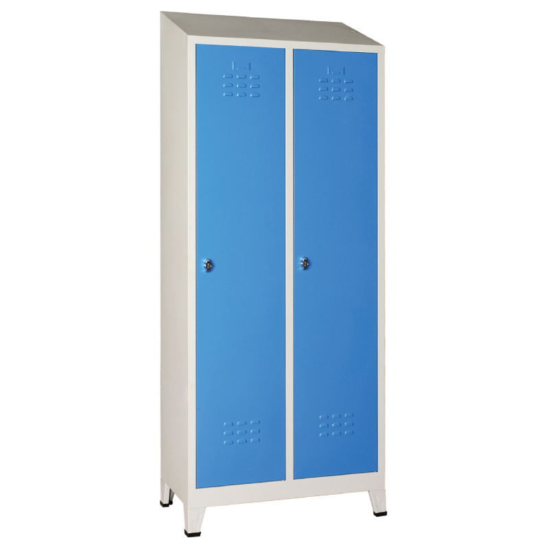 2 Li Eğilimli Boy Kapaklı Soyunma Dolapları